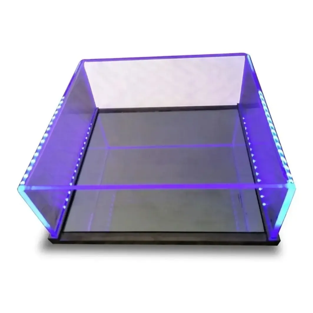 Plantoscopio de acrílico con luz LED